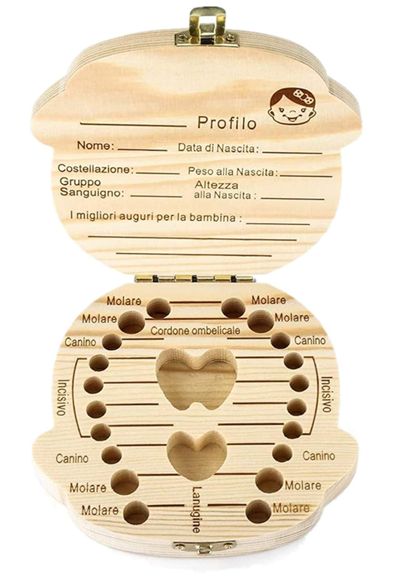 LOVE BABY fa tejfog tároló doboz OLASZ NYELVEN