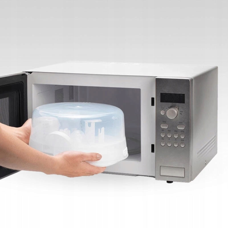 TOMMEE TIPPEE mikrovlnný sterilizátor + dudlík