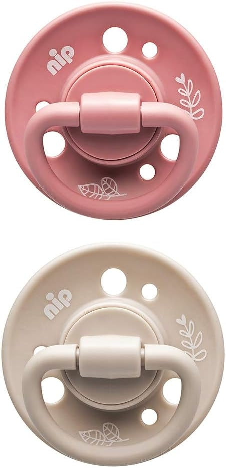 NIP CHERRY GREEN pacifier 2-pack 6+ months