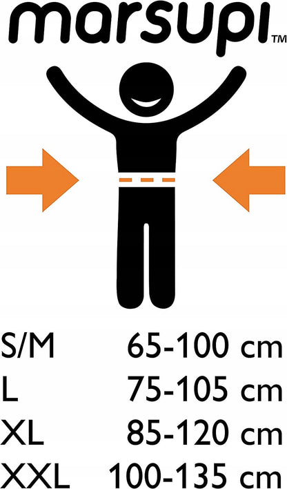 MARSUPI 2.0 ergonomikus babahordozó XL 3,5 - 15 kg