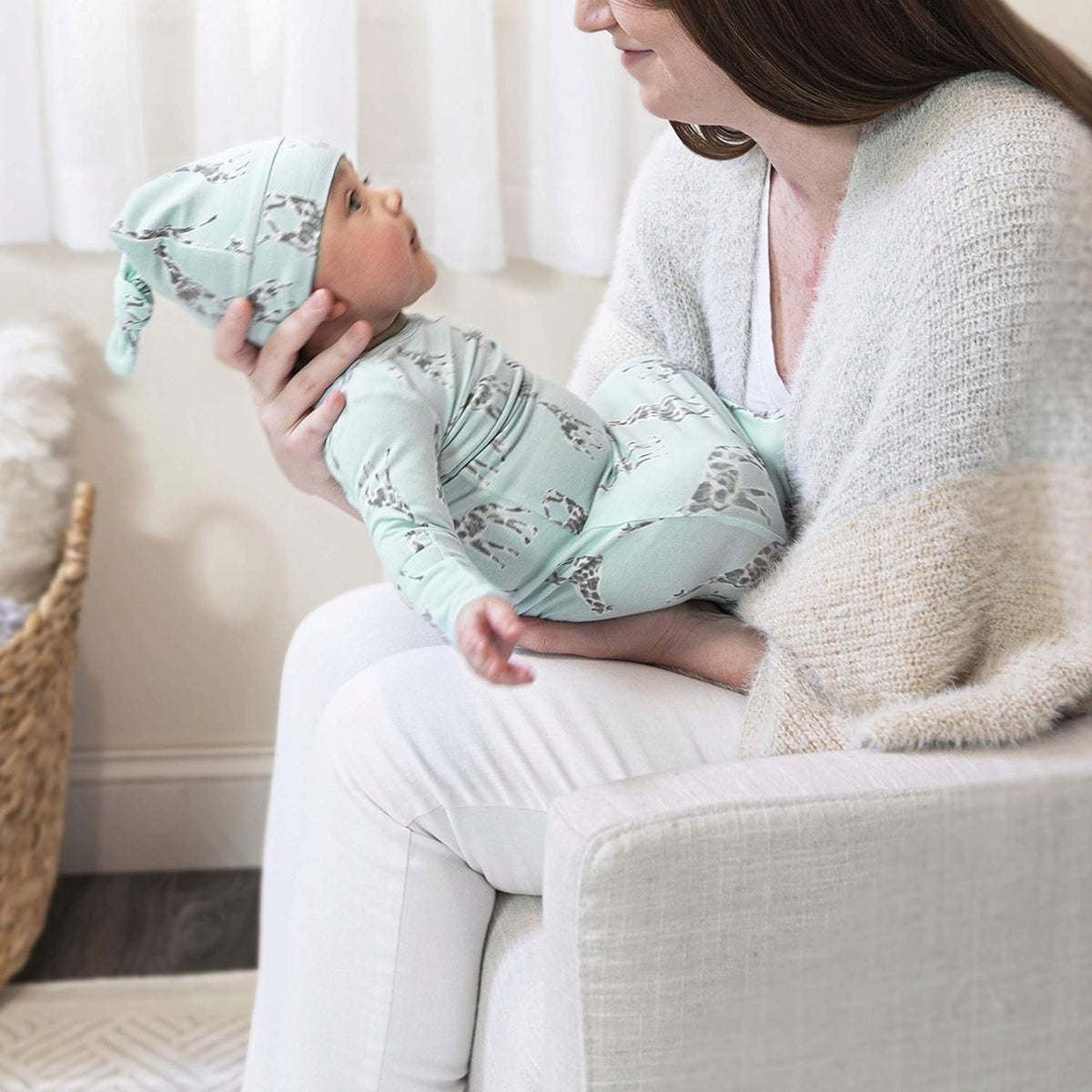 ADEN+ANAIS śpioszek, śpiworek + czapka