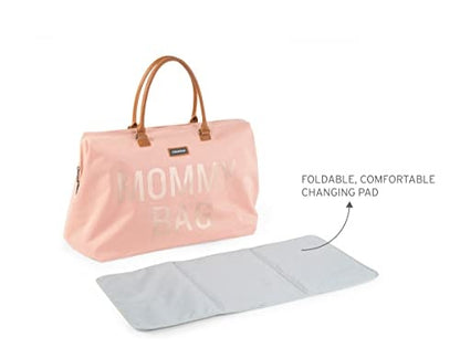CHILDHOME Mommy Bag anyukáknak való táska pelenkázóalátéttel
