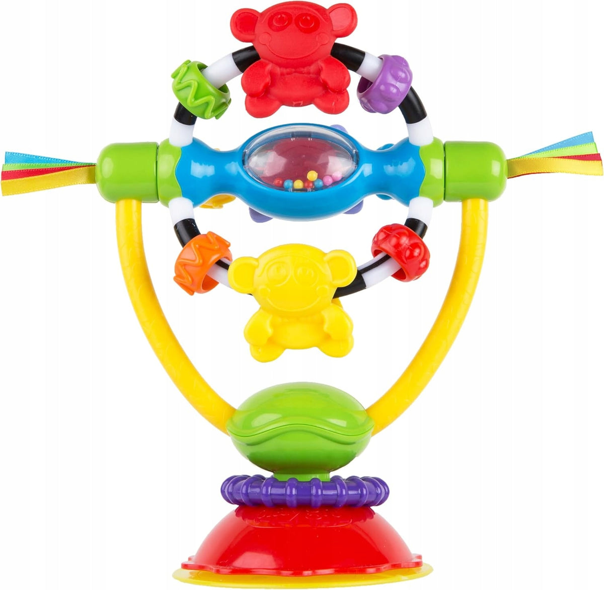 PLAYGRO jouet avec hochet et ventouse pour chaise ou table 19,5 cm
