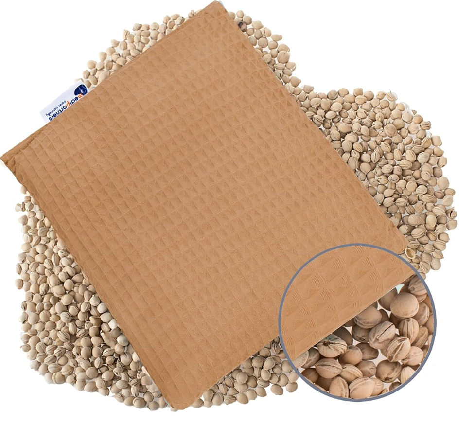 Termofor din bumbac cu sâmburi de cireșe MEDI PARTNERS 20 x 25 cm