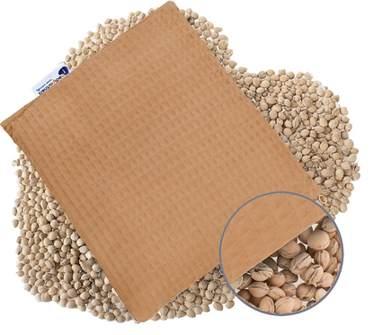 Termofor din bumbac cu sâmburi de cireșe MEDI PARTNERS 20 x 25 cm