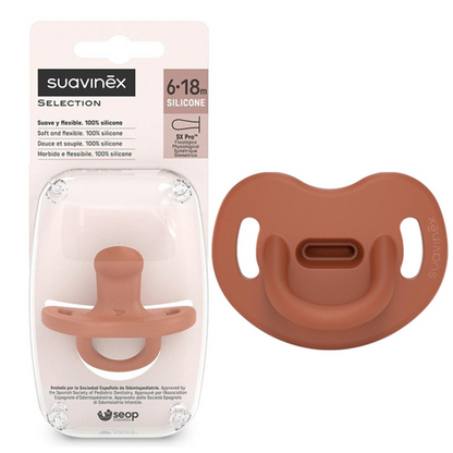 SUAVINEX SELECTION SX PRO szilikon cumifej, 6–18 hónapos korig
