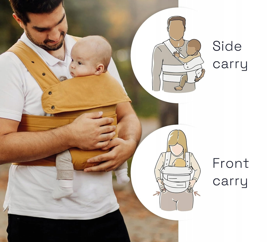 MARSUPI 2.0 ergonomikus babahordozó S/M 3,5 - 15 kg