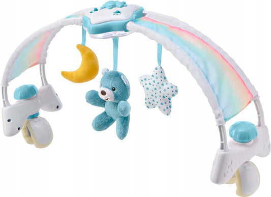 CHICCO Rainbow Sky 2en1 arche de poussette et boîte à musique avec veilleuse