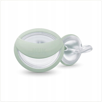 NUK MommyFeel soother x2, storage box