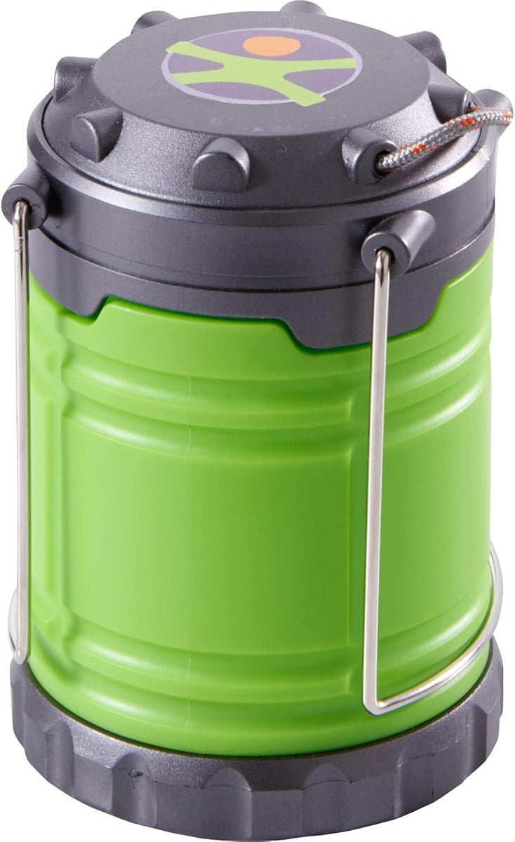 HABA Terra Kids lampada LED portatile con maniglie e vano portaoggetti 8,5 x 19 cm
