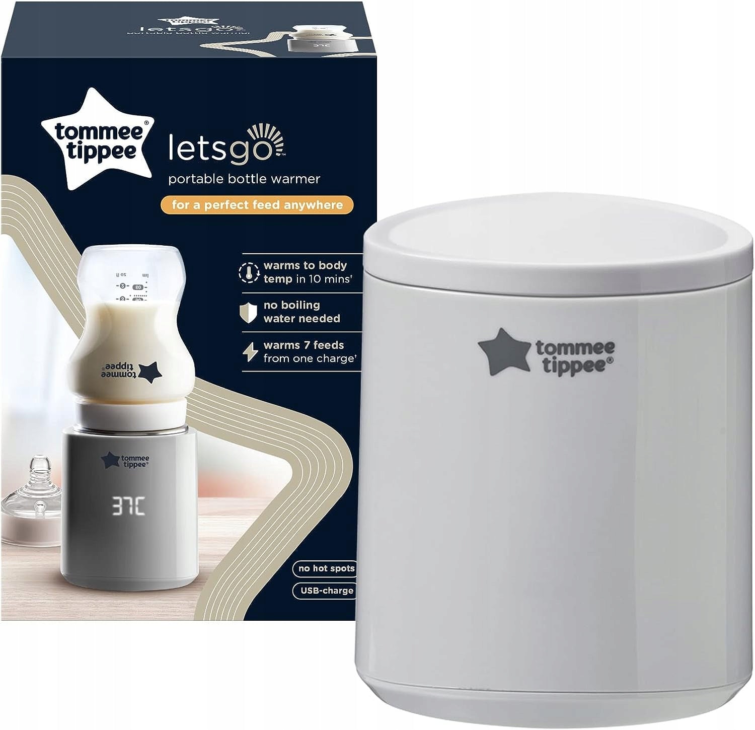 TOMMEE TIPPEE LetsGo podróżny podgrzewacz USB