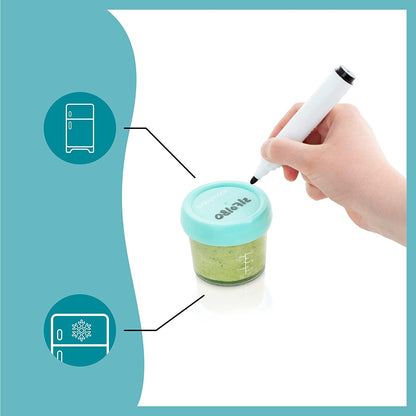 BABYMOOV Babybols pojemniki SZKLANE 4x220ml
