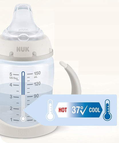NUK Learner Cup POHÁR 150 ml s indikátorom teploty