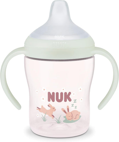 NUK Perfect Match csöpögésmentes pohár 150 ml 6 hó+ SÖTÉTBEN VILÁGÍT