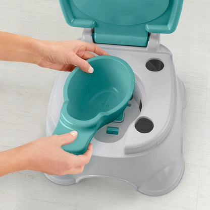 FISHER-PRICE nocnik podest nakładka 3w1 z wyjmowaną wkładką i antypoślizgową podstawą