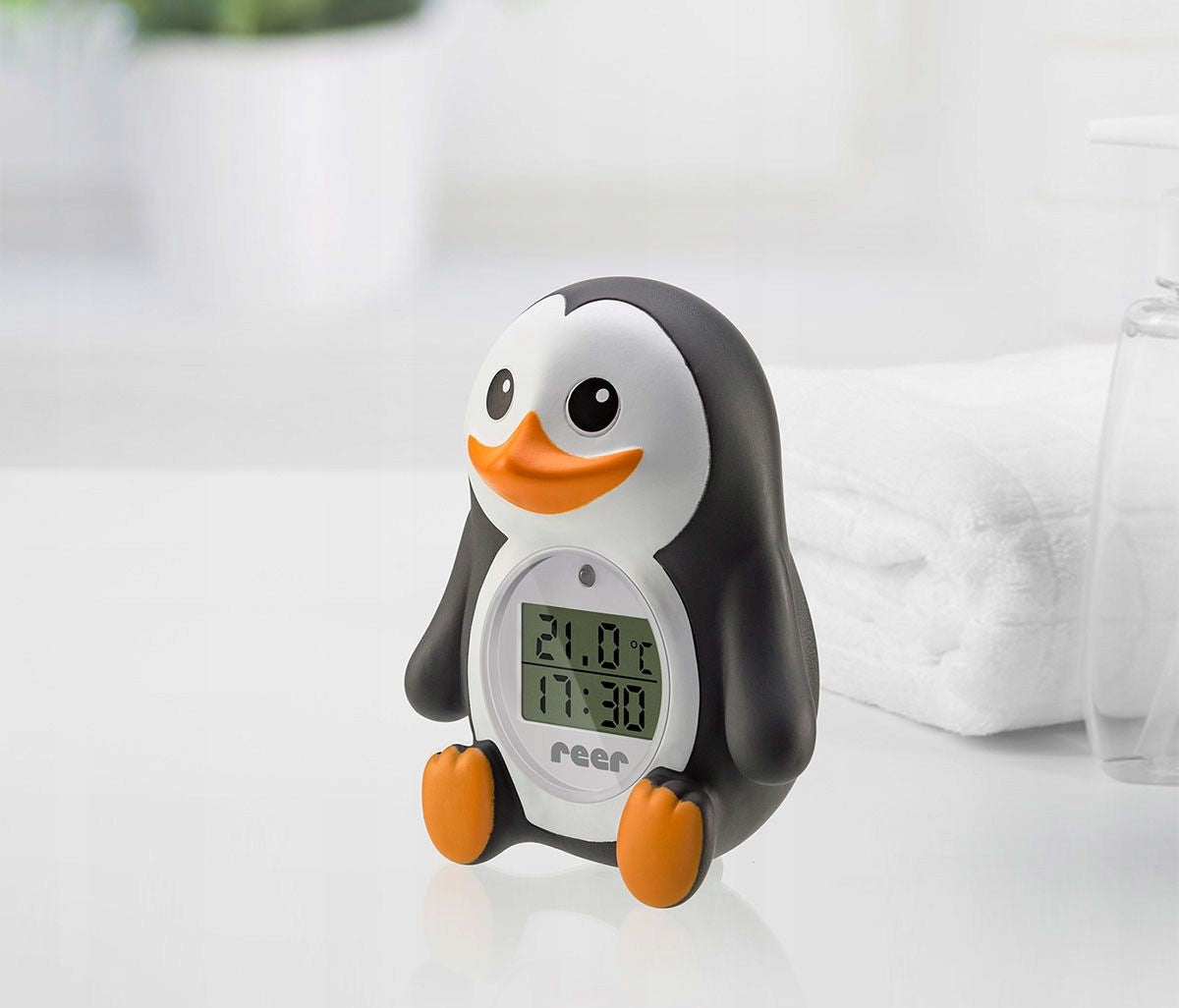 REER MyHappyPingu 2in1 digitale bad- en kamerthermometer