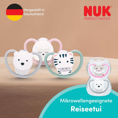 NUK Perfect Match Air nyugtatócumi 6-18 hó x2 DISNEY