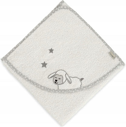 STERNTALER Stanley Pecora ASCIUGAMANO CON CAPPUCCIO 80X80cm