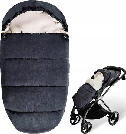 universal insulated stroller footmuff 0–3 years