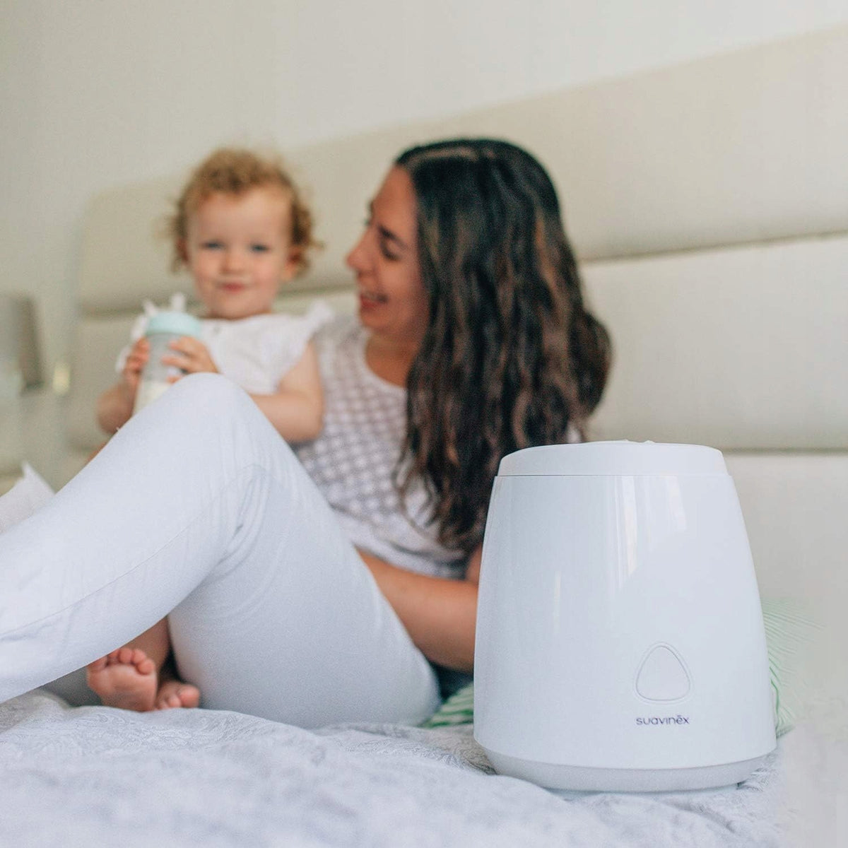 SUAVINEX Care humidificador ultrassónico aplicação