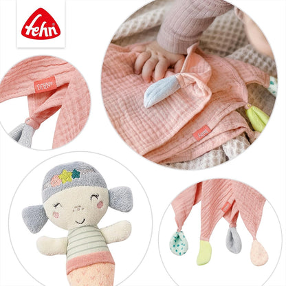 FEHN Kuscheldecke Schmusetuch 45 cm MEERJUNGFRAU
