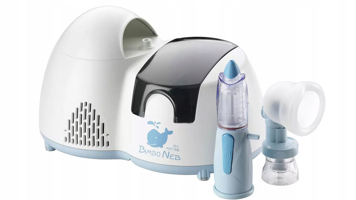 BIMBONEB Air Liquide nebulizador irrigador Rinowash para bebés