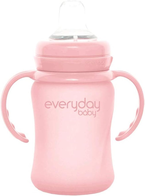 EVERYDAY BABY Sippy Cup skleněný nekapající hrneček 150 ml 6 měsíců+