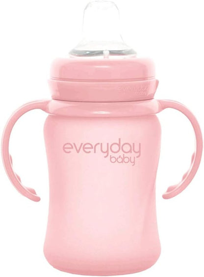 EVERYDAY BABY Sippy Cup skleněný nekapající hrneček 150 ml 6 měsíců+
