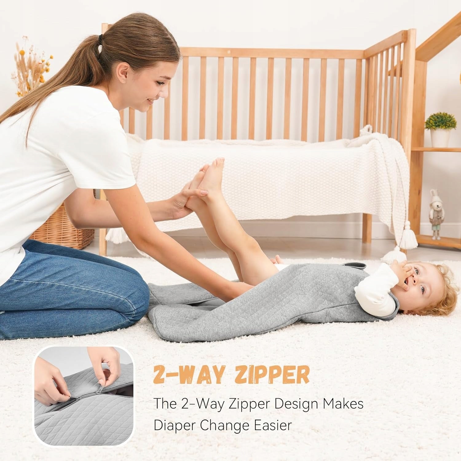YOOFOSS 2.5 TOG sleep sack 0–6 months