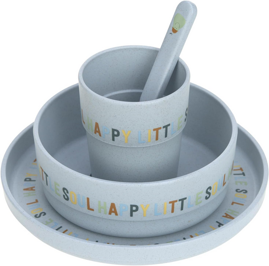 LASSIG melaminmentes étkészlet Happy Fruits Lemon