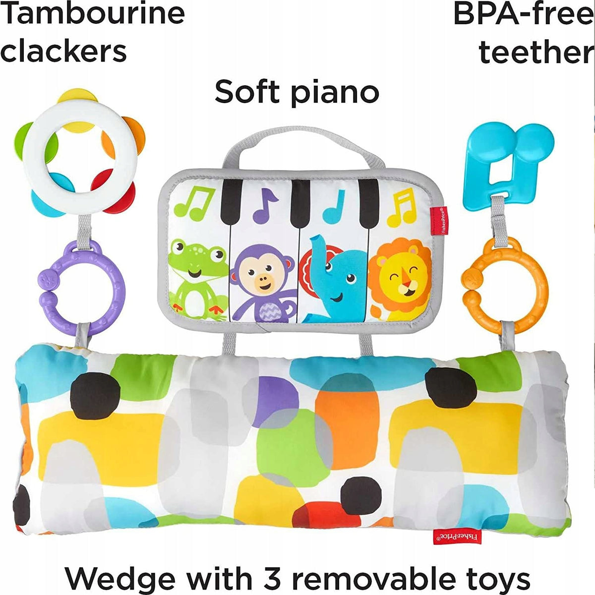 FISHER-PRICE haspárna zongorával babáknak