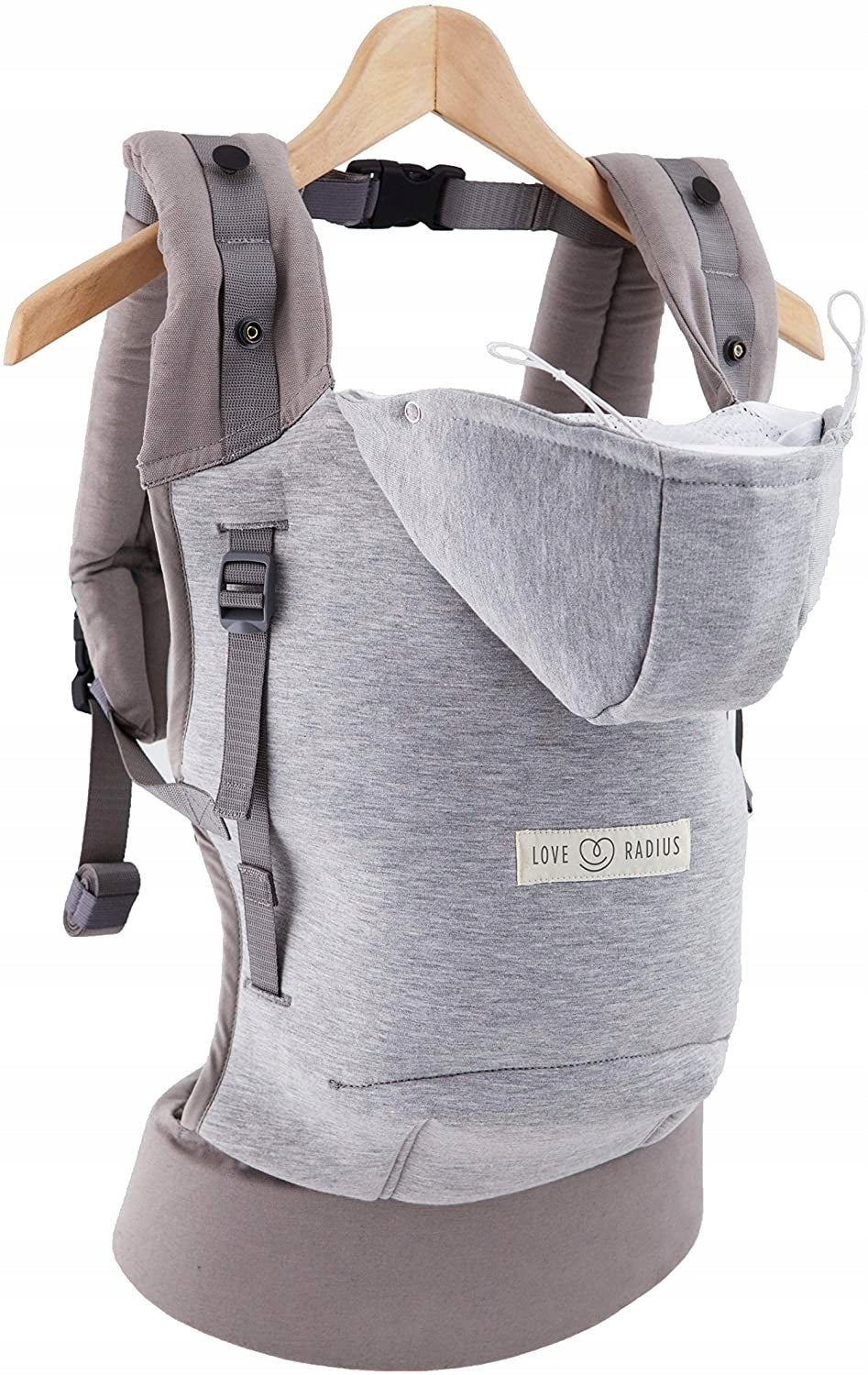 LOVE RADIUS nosidełko ergonomiczne z kapturem HOODIE CARRIER