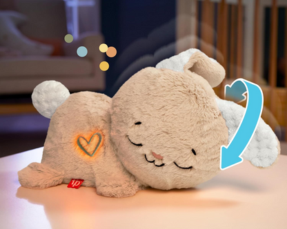 FISHER-PRICE śpiący KRÓLIK z ruszającą się głową, dźwiękami i światłem