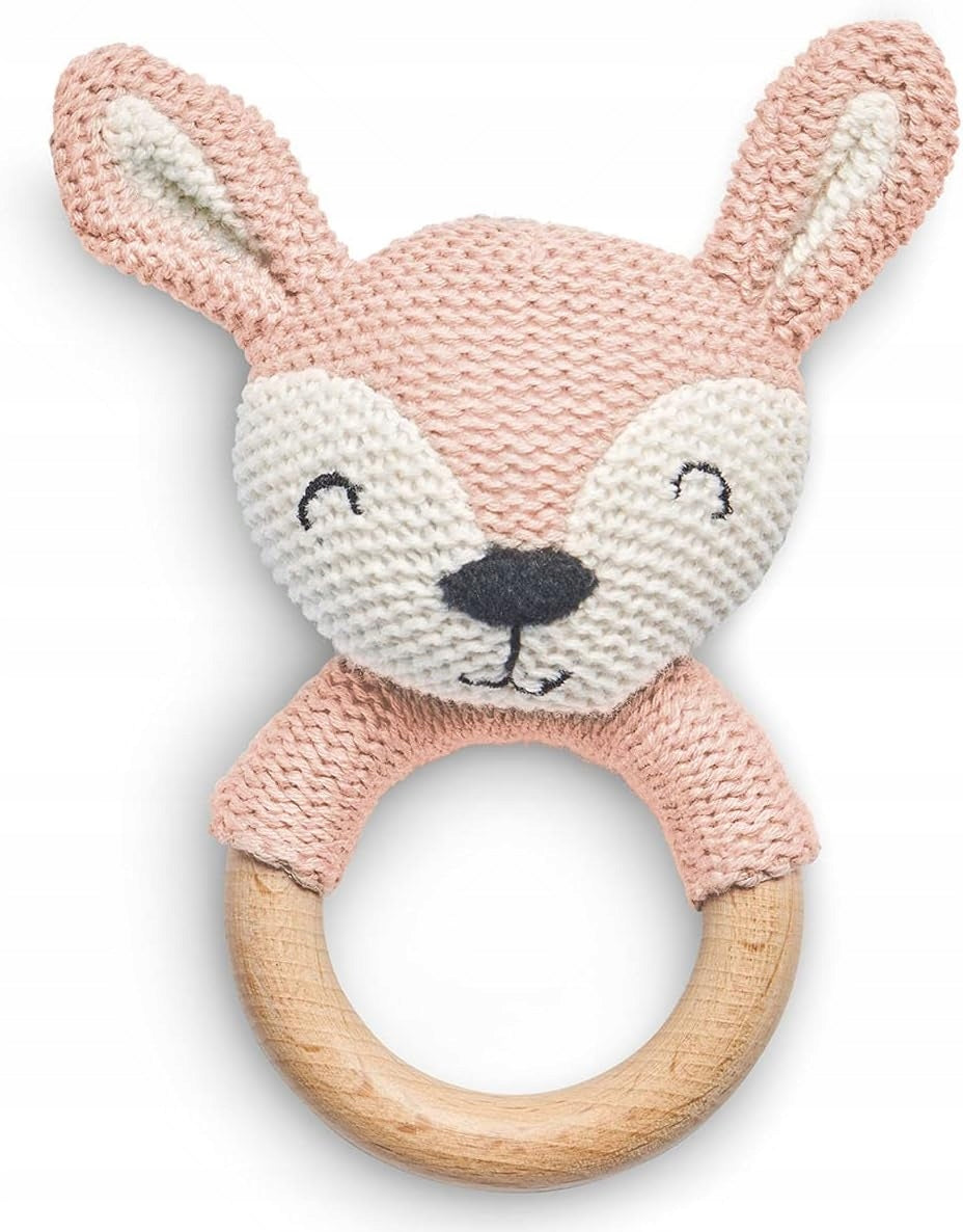 JOLLEIN pamutfa markológép csörgővel DEER 13 cm