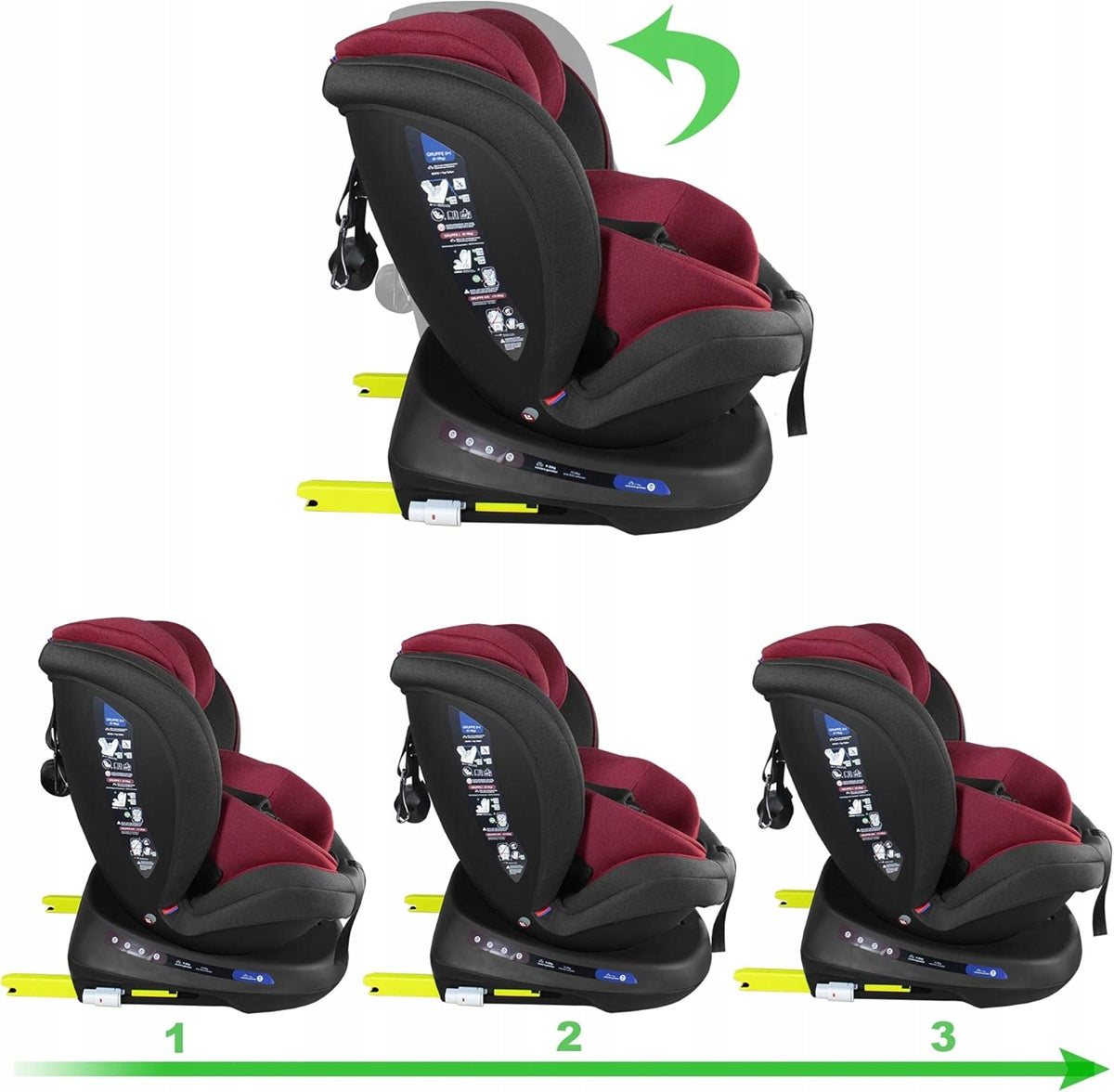 XOMAX S64 car seat gr 0/1/2/3