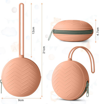 AOLSO husă universală din silicon pentru suzetă, diametru 9 cm