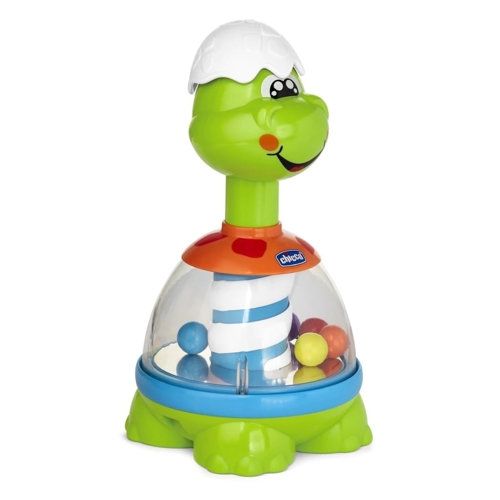 Chicco Spin Dino 09711 – bączek dinozaur, widok pod kątem