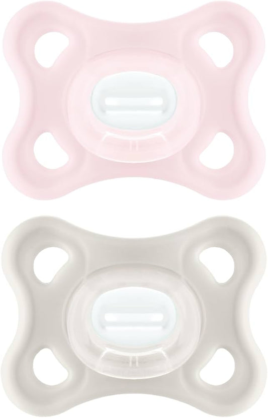 MAM Comfort szilikon nyugtató cumi 0–3 hó, 2 db