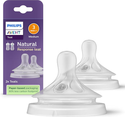 Philips Avent Natural Response cumisüveg cumifej (3) 1 hó+ x2