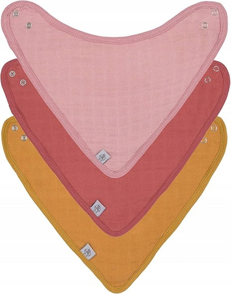 LÄSSIG bandana előke 0–24 hónap 3 db