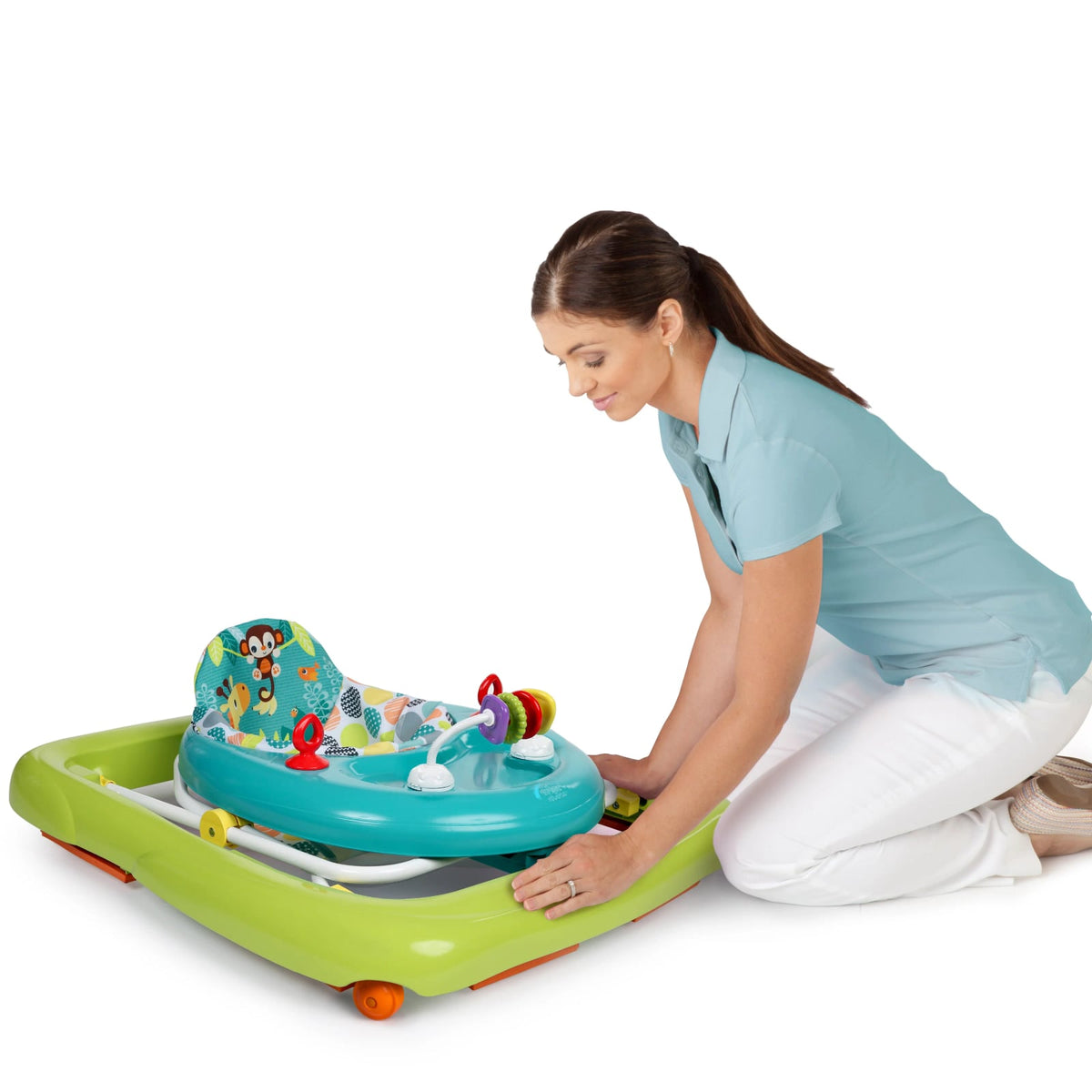 Bright Starts Giggling Safari chodzik regulowany 6m+