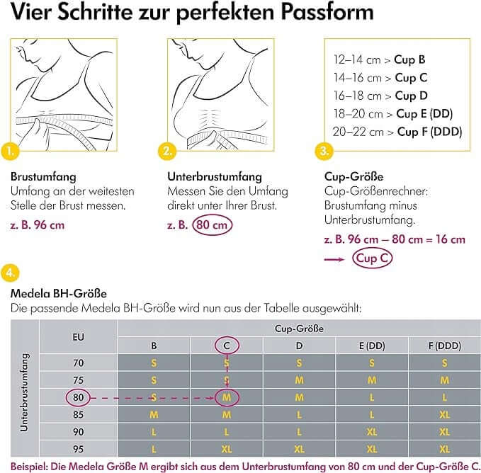 MEDELA biustonosz do karmienia i odciągania pokarmu 3w1 L – zdjęcie 6