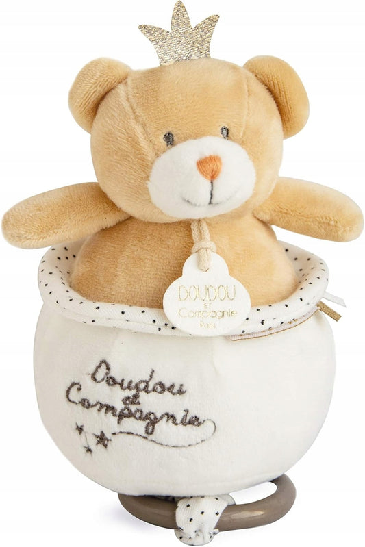 DOUDOU et COMPAGNIE przytulanka Król Miś 20 cm
