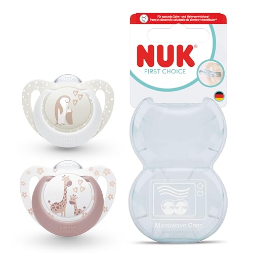 NUK First Choice szilikon cumi x2, 0–6 hó