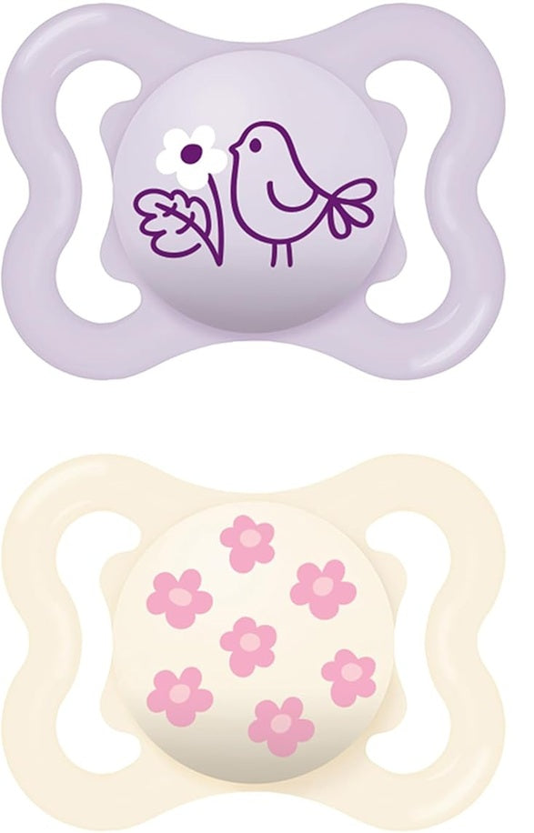 MAM SUPREME succhietto in silicone 0-6 mesi x2