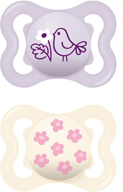 MAM SUPREME succhietto in silicone 0-6 mesi x2