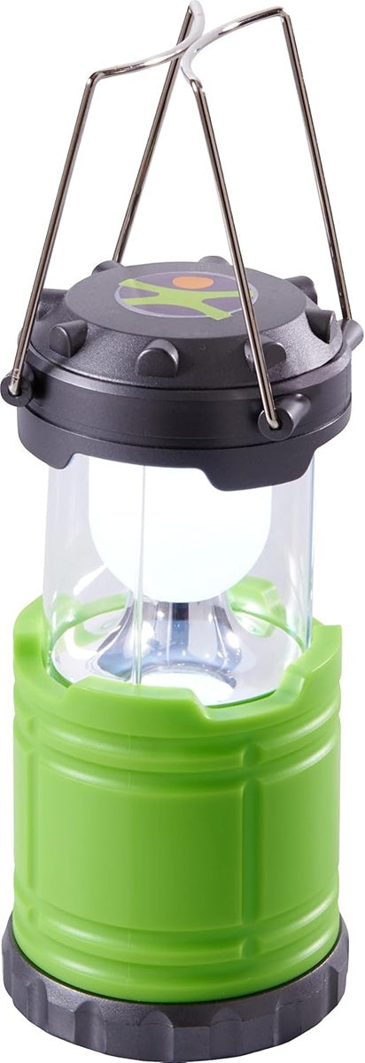 HABA Terra Kids lampada LED portatile con maniglie e vano portaoggetti 8,5 x 19 cm