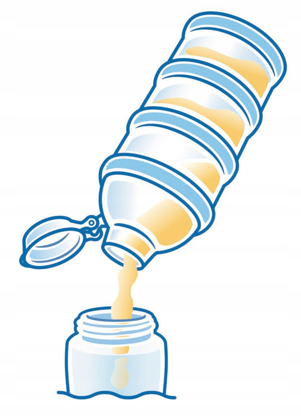 NUK biberón para leche de fórmula para bebés