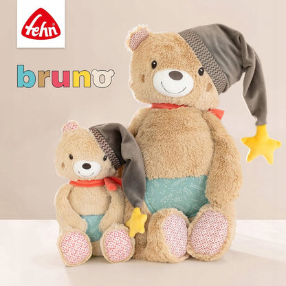 FEHN Bruno mackó csörgő rágóka 14 cm