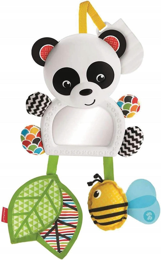 FISHER-PRICE FGH91 37 cm-es PANDA babakocsi- és autósülésre rögzíthető csörgős függőjáték